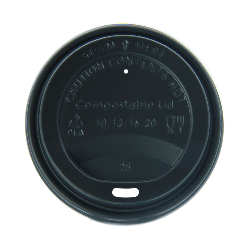90mm Black Flat Lid 