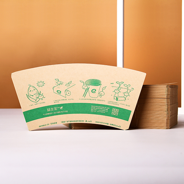 PLA淋膜扇形片/平張紙-紙杯原紙片